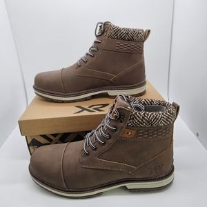 XRAY Laceup Boots Brown Sz 10 Mens New